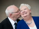 Janice and Ed sharing a laugh.