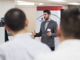 Participants at the Go Global Hire Local event in February 2015.