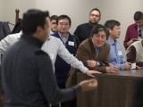 Participants at the Go Global Hire Local event in February 2015.