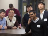 Participants at the Go Global Hire Local event in February 2015.