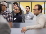 Participants at the Go Global Hire Local event in February 2015.