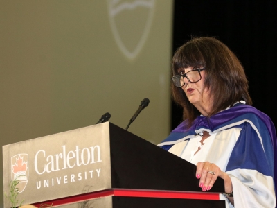 Photo for the news post: Gerison Lansdown Receives Honorary Doctorate from Carleton University