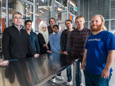 Photo for the news post: Carleton-Led Physics Team Reports First Full Year of Results from Dark Matter Detector