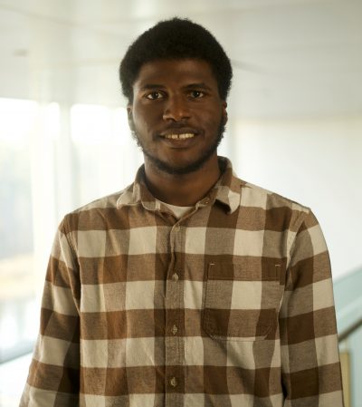 Jesukhogie Williams-Ikhenoba, Bachelor of Science, Neuroscience and Mental Health, poses for a photo.