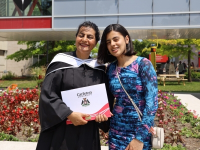 Photo for the news post: From War Zone to Graduate: Afghan Refugee Crosses the Stage Three Years After Fleeing