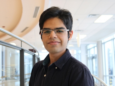 Photo for the news post: Engineering Student Developing Software to Support Health-Care Research