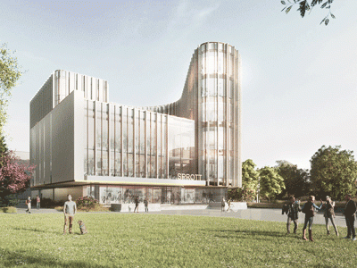 Photo for the news post: Carleton Breaks Ground on New Home for Sprott School of Business