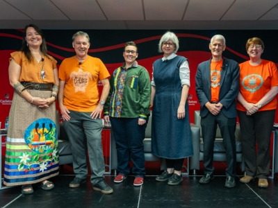 Photo for the news post: Walking Together in Allyship: Carleton Reflects on Conciliation with Indigenous Peoples on Orange Shirt Day