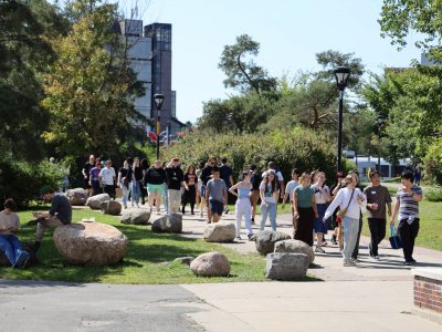 Photo for the news post: Carleton Welcomes Students to Another Exciting Academic Year