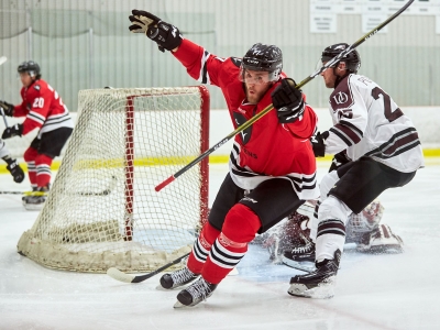 Photo for the news post: Spring Convocation 2018: Carleton Grad Skates into Pro Hockey League