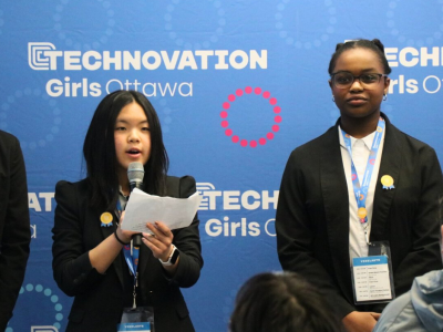 Photo for the news post: Growing Up With Technovation: Global Mentorship Program for Young Girls Provides Opportunities