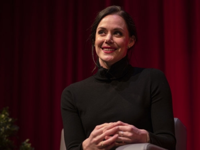 Photo for the news post: Tessa Virtue: Inspiring Students to Strive