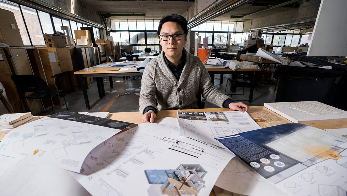 Architecture Student Hits Top Ten in Prestigious Competition