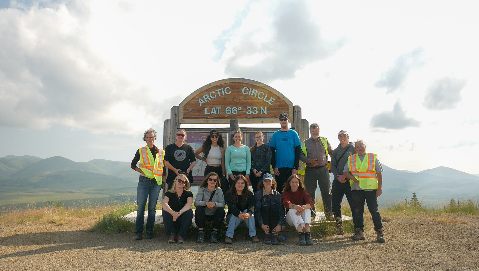 Group Photo - Arctic Circle