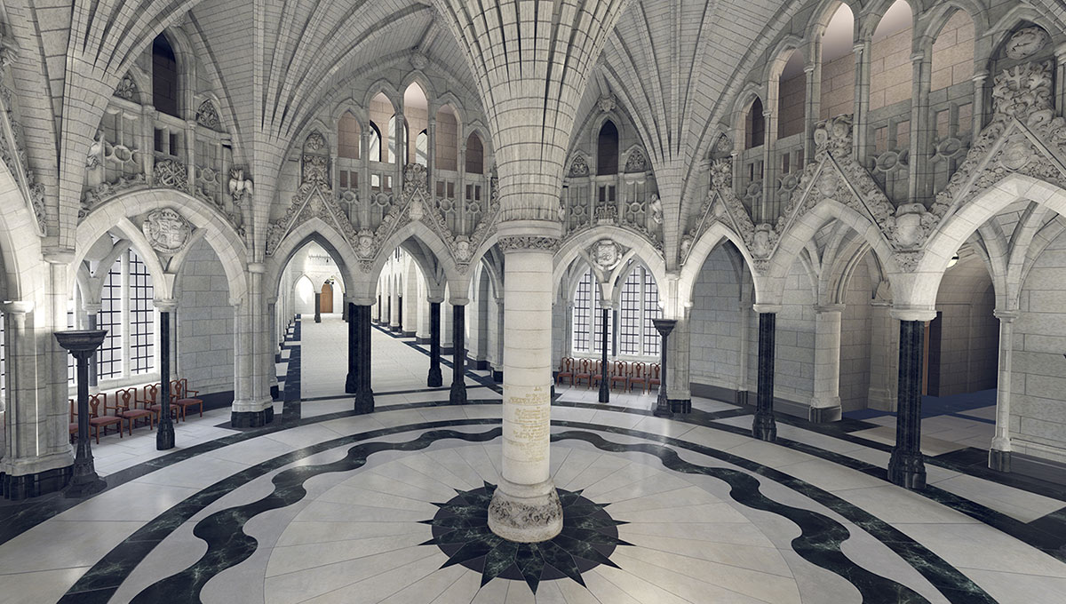 virtual tour parliament canada