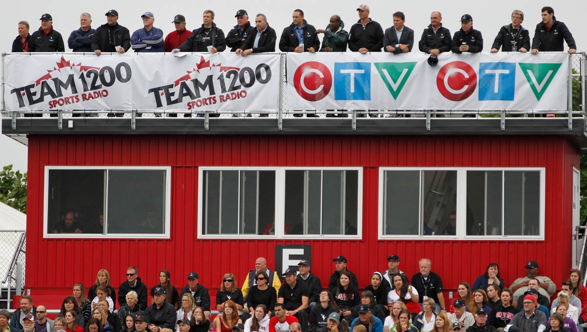 The football team is never at a loss of support with students, faculty and staff filling the stands at each game.