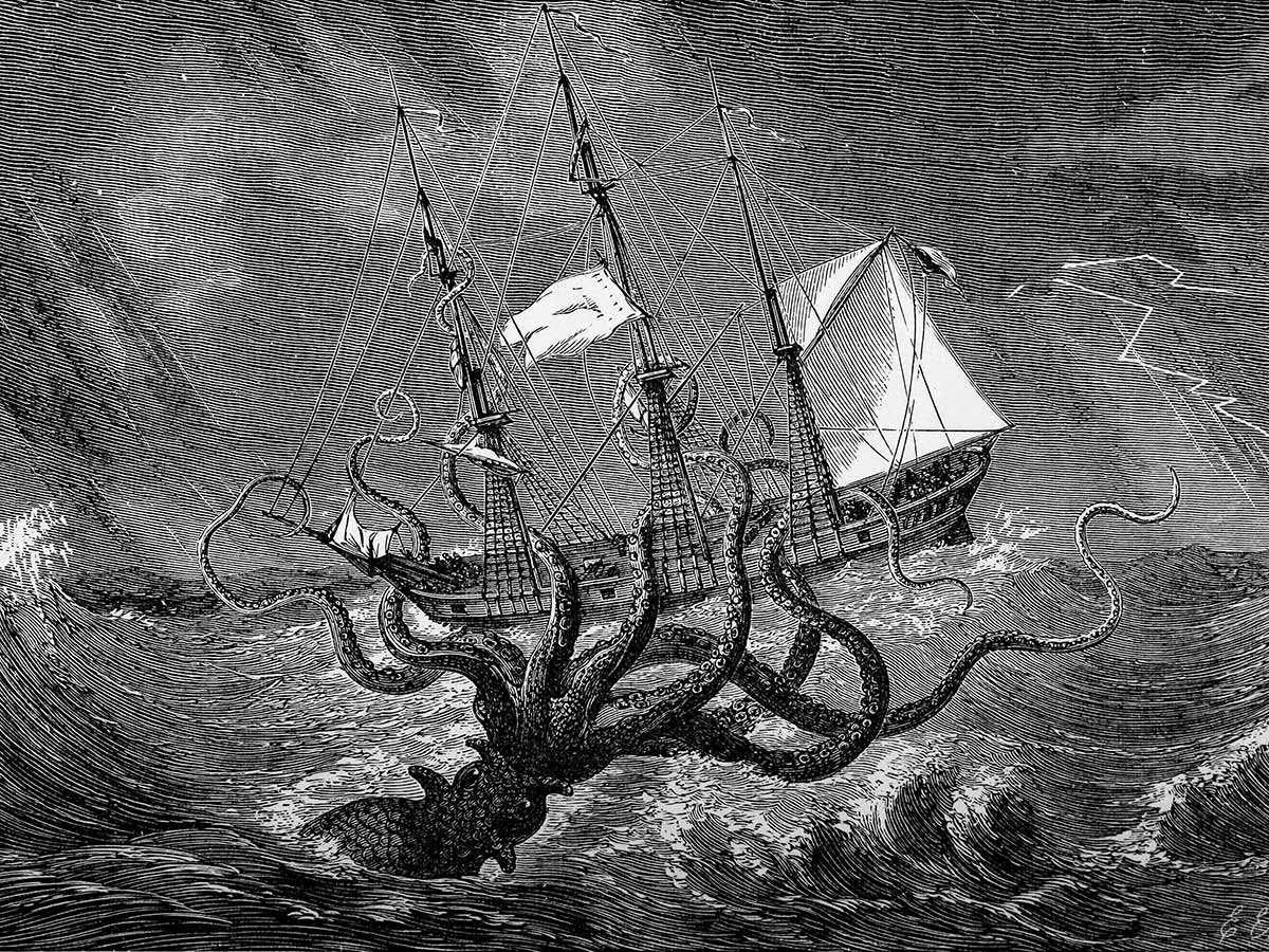 According to the Norse sagas, the kraken terrorized sailors off the coasts of Norway and Greenland. (John Gibson)