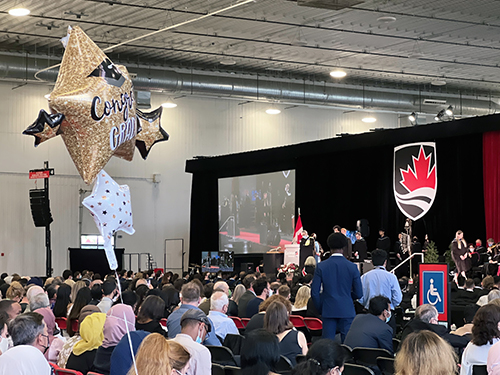 Convocation ceremonies at Carleton University