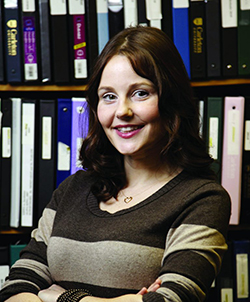 Hub researcher Cheryl Harasymchuk