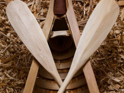 Photo thumbnail for the story: Crafting a Birchbark Canoe