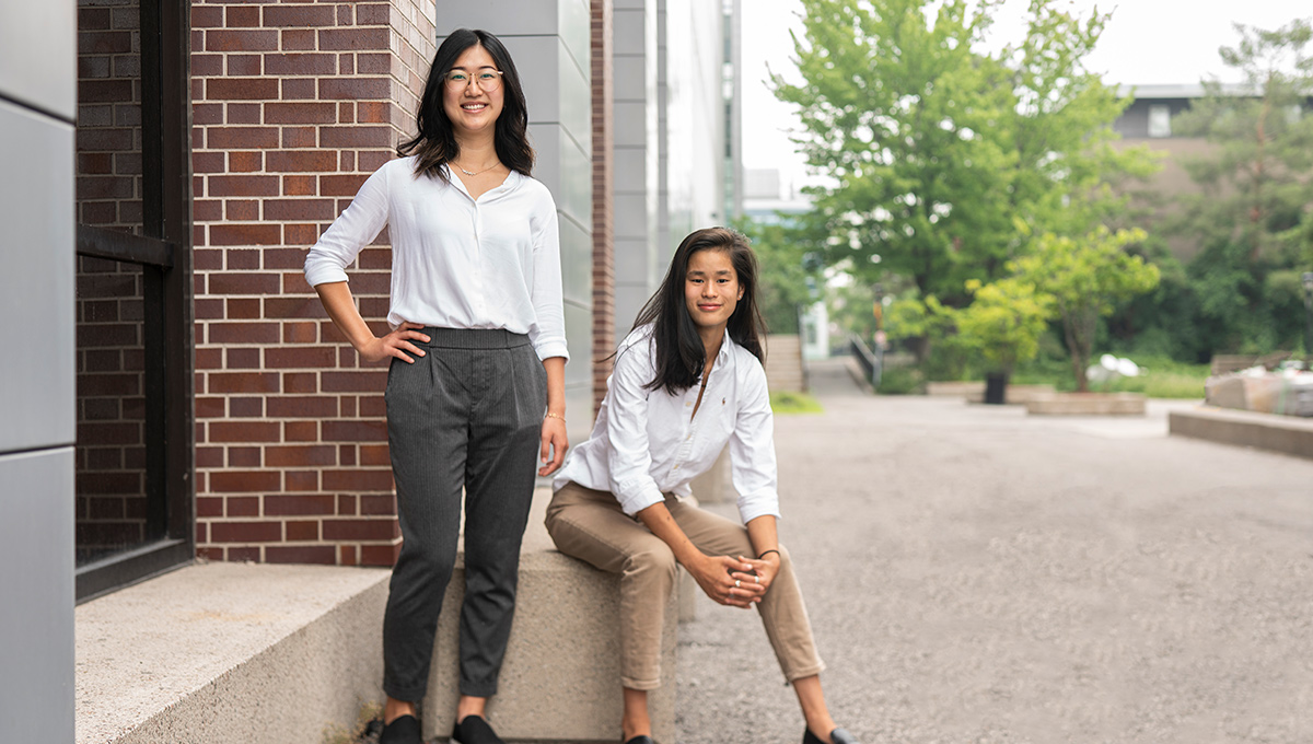 Mandy Hui and Liana Meere