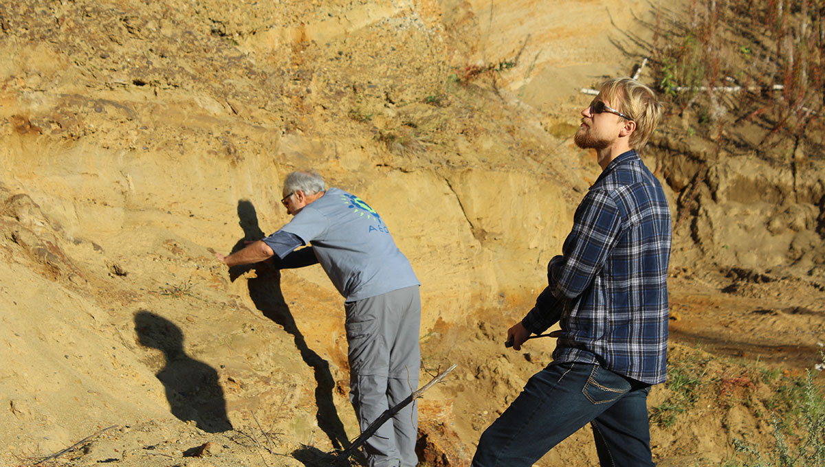 Earth Sciences students working in Siberia