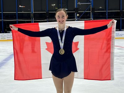 Photo for the news post: Carleton Student Wins International Figure Skating Gold