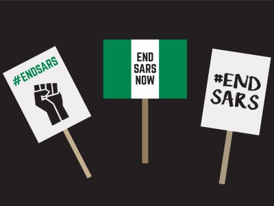 Photo for the news post: Carleton Expert Available – End SARS protests in Nigeria