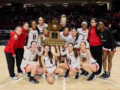 Photo for the news post: Celebrating Carleton Champions: Join us in Honoring the Ravens Women’s Basketball and Nordic Skiing Teams