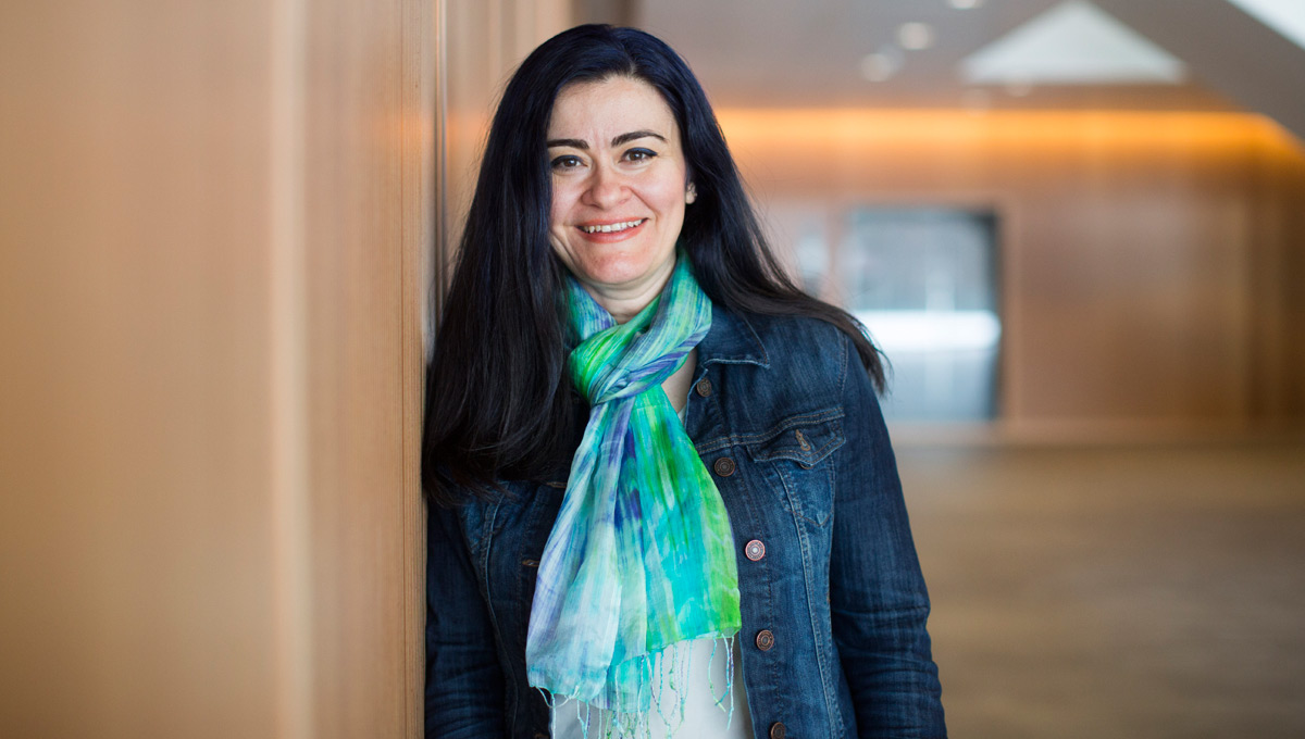 Banu Örmeci, a professor in Carleton’s Department of Civil and Environmental Engineering and the Canada Research Chair in Wastewater Treatment Engineering