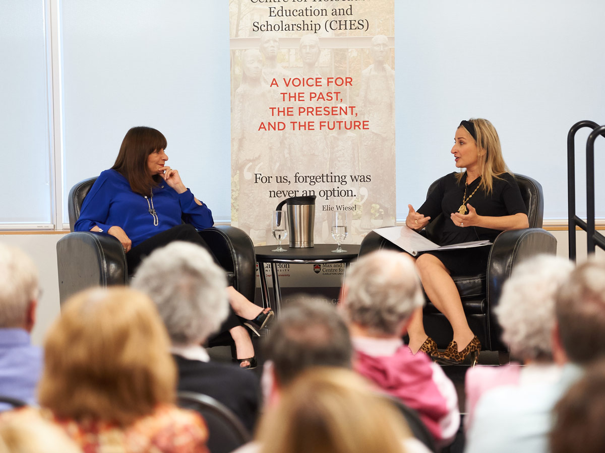 More than 200 people turned out to hear fashion maven Jeanne Beker discuss the legacies of her parents, Bronia and Joseph Beker, in June 2018.