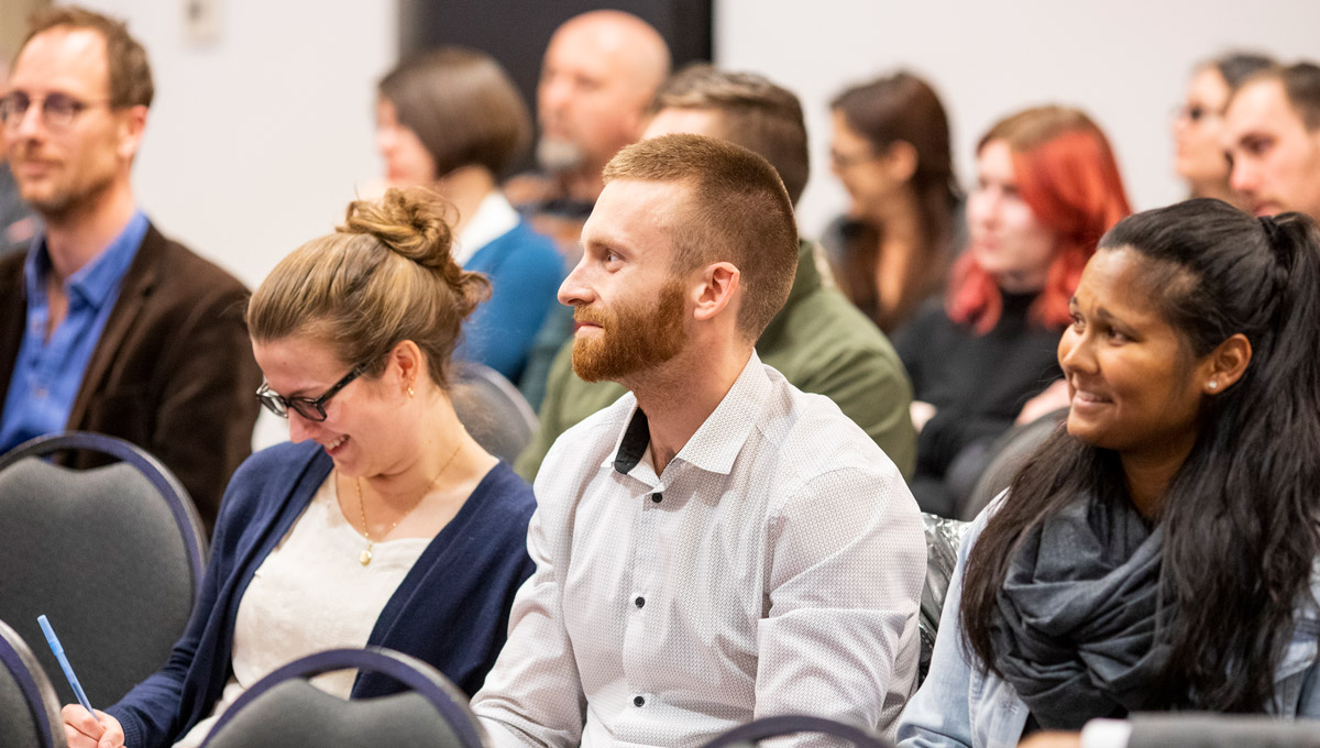 The audience during Senator Kim Pate's Bell Lecture.