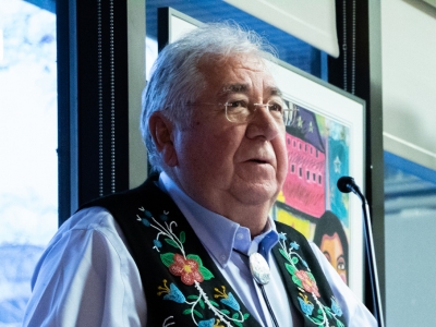 Photo for the news post: Carleton Marks Louis Riel Day with Talk by Elder Tony Belcourt
