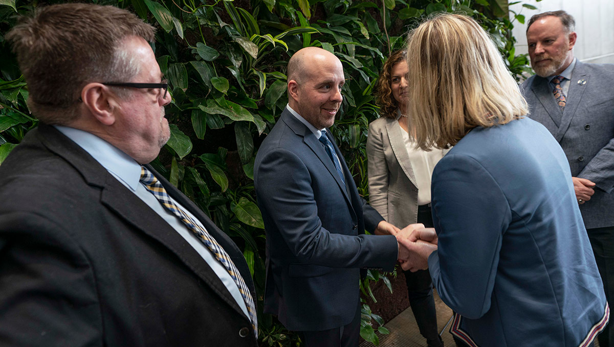 Minister McKenna Talks Sustainability at Carleton