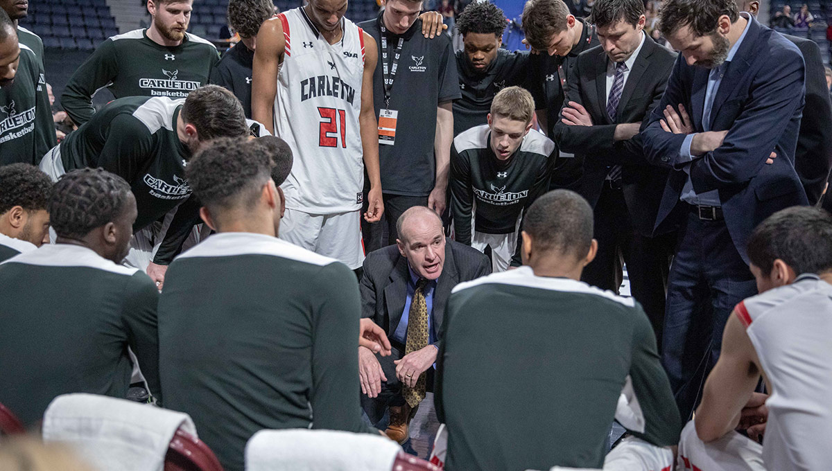 Carleton Ravens shuffle Dave Smart and Taffe Charles