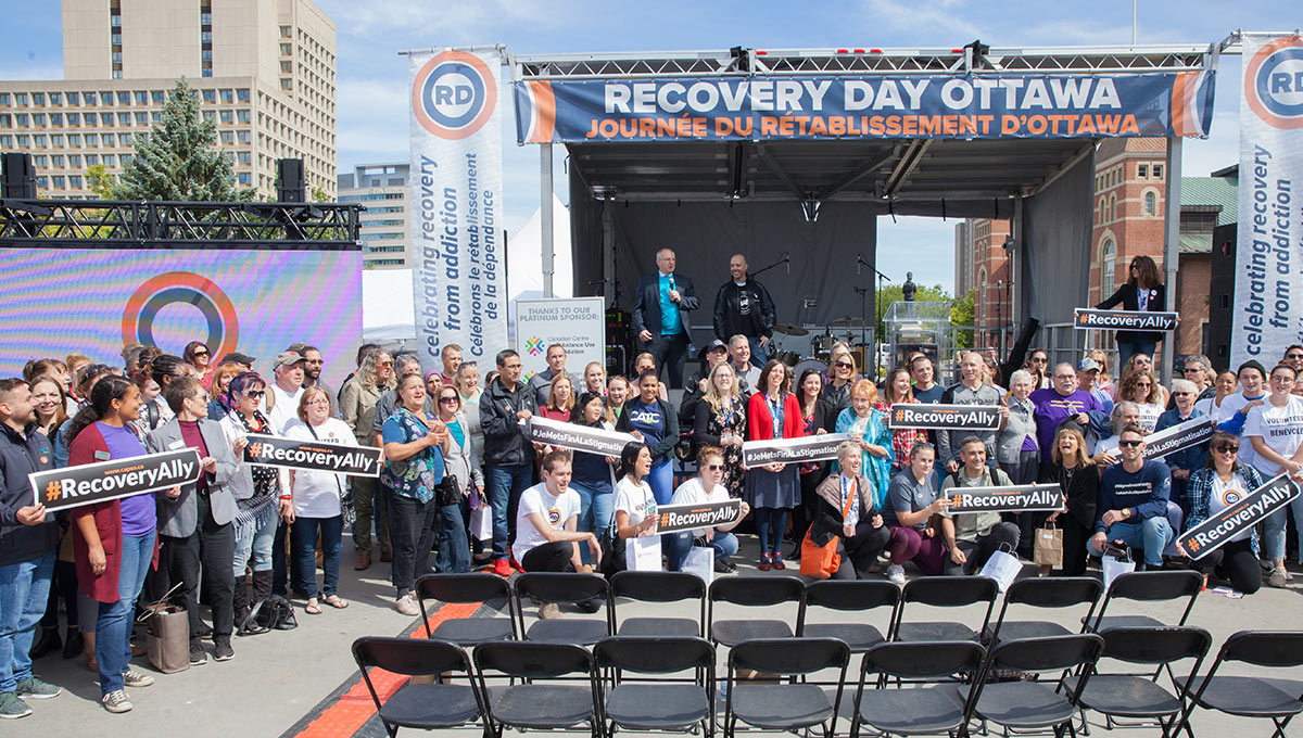 Carleton Reduces Stigma at Recovery Day Ottawa