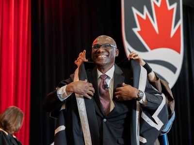 Photo for the news post: Carleton Celebrates Installation of President Wisdom Tettey