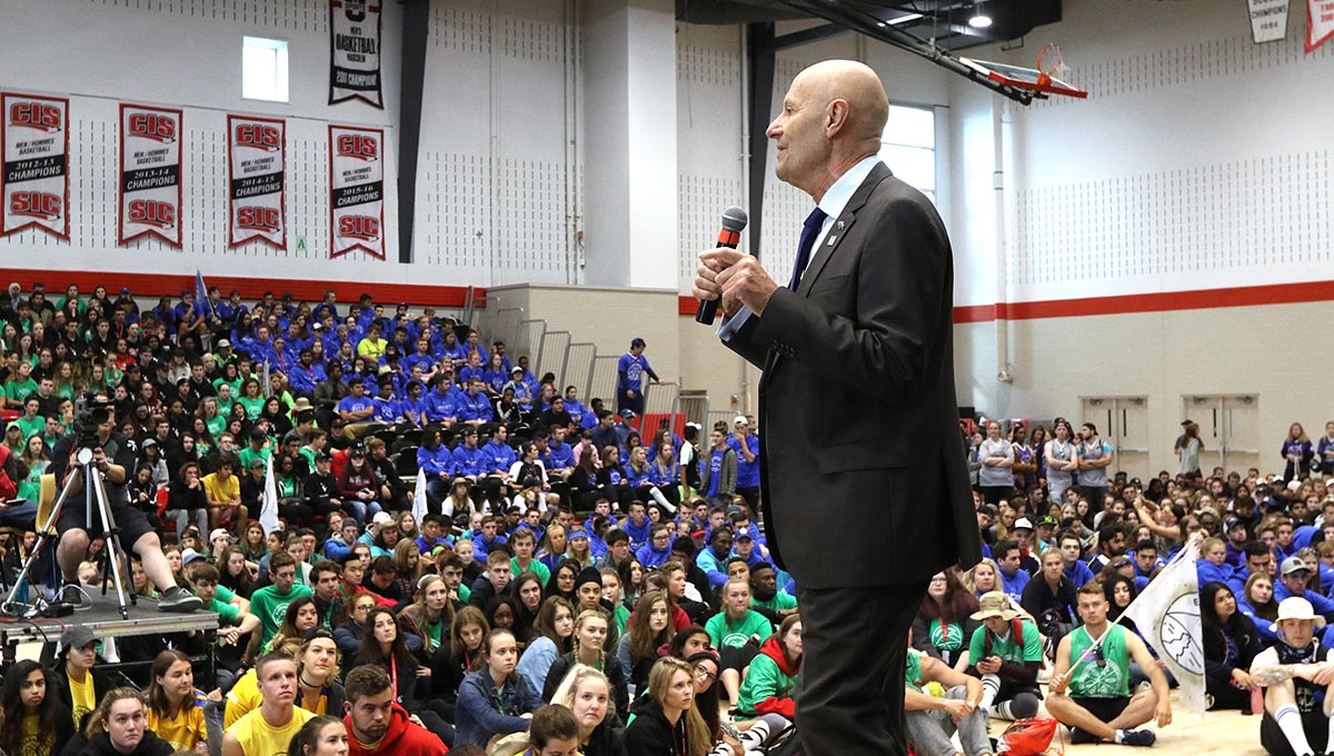 Carleton President Kicks off New Term