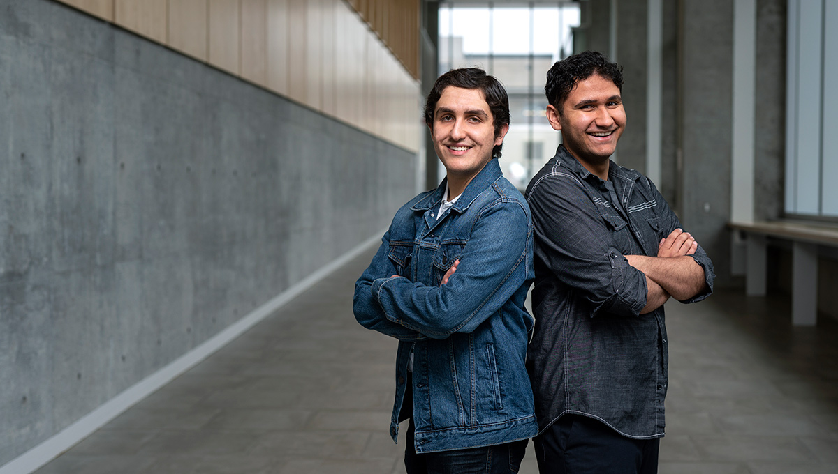 Seeing Double: Twins Graduate Together