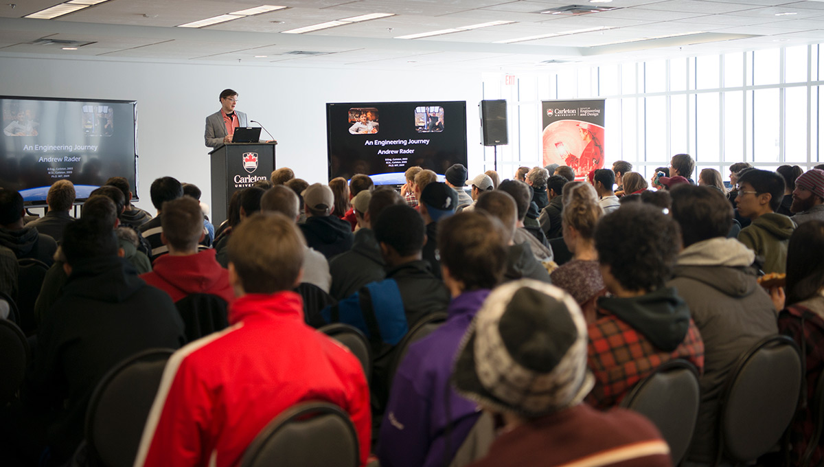 SpaceX Engineer Inspires Carleton Students