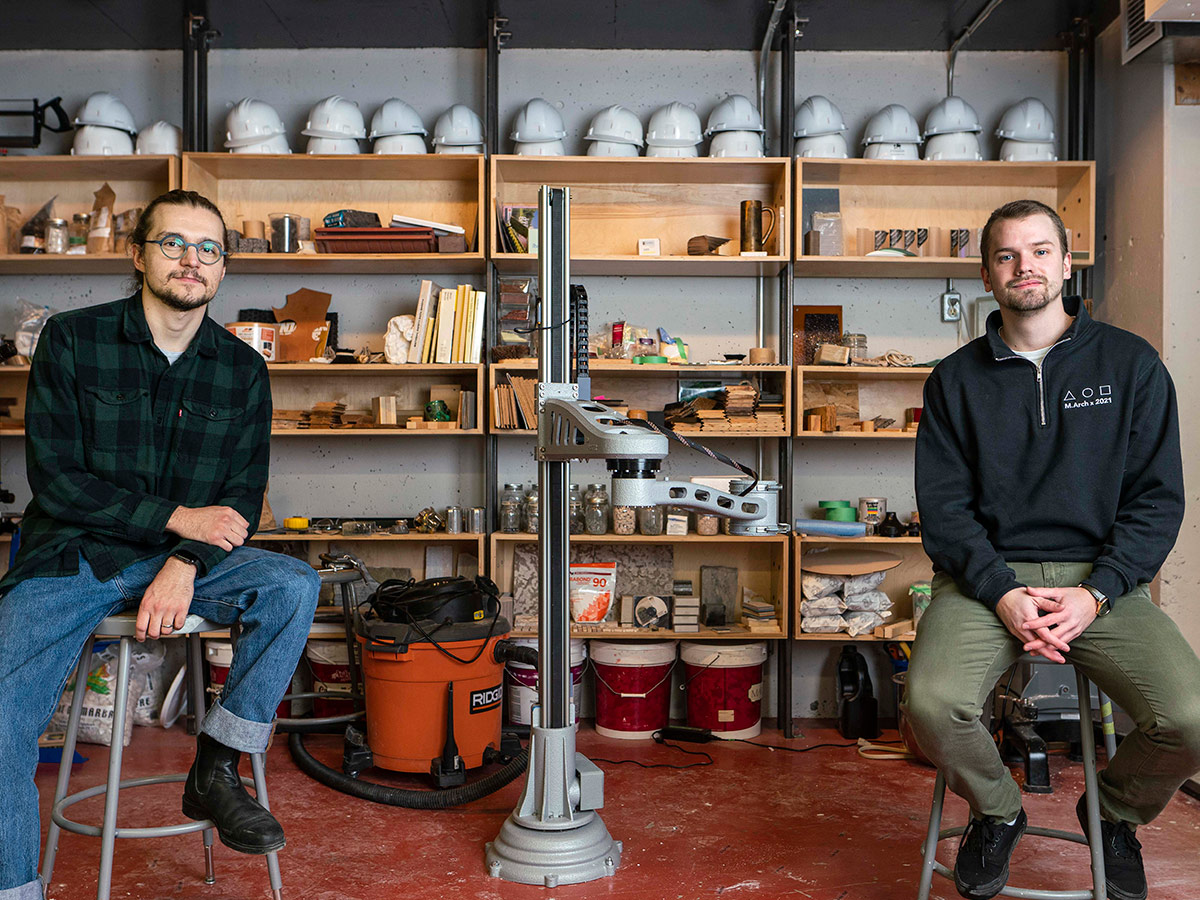 Hands-On Architecture: Carleton Students Back in the Lab Investigating Sustainable Building Materials