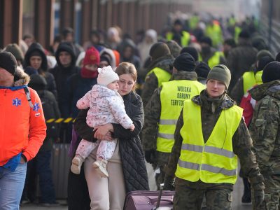 Photo for the news post: Is the welcome to Ukrainian refugees unusually generous — or overtly racist?