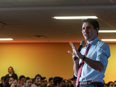 Photo for the news post: PM Trudeau Visits Summit at Carleton