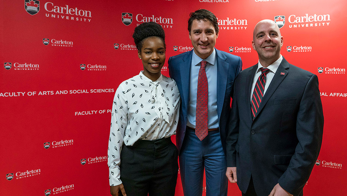 PM Trudeau Visits Summit at Carleton